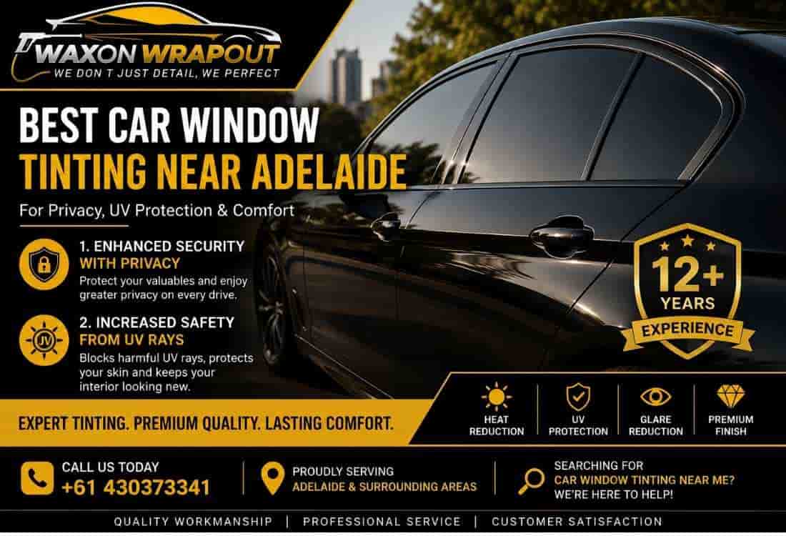 car window tinting Adelaide